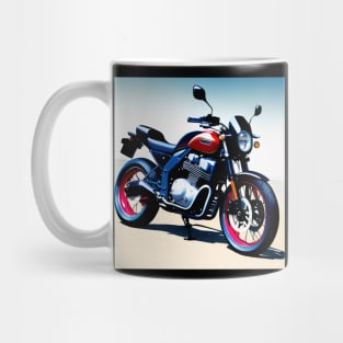 Vintage Sportbike Motorcycle Art Mug